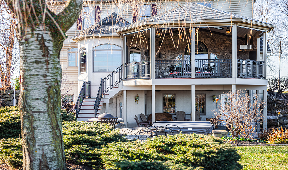 Covered Deck in Ephrata, PA - Stump's Decks & Porches
