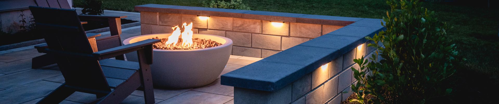 Custom Fire Pit for a Deck - Stump's Decks & Porches